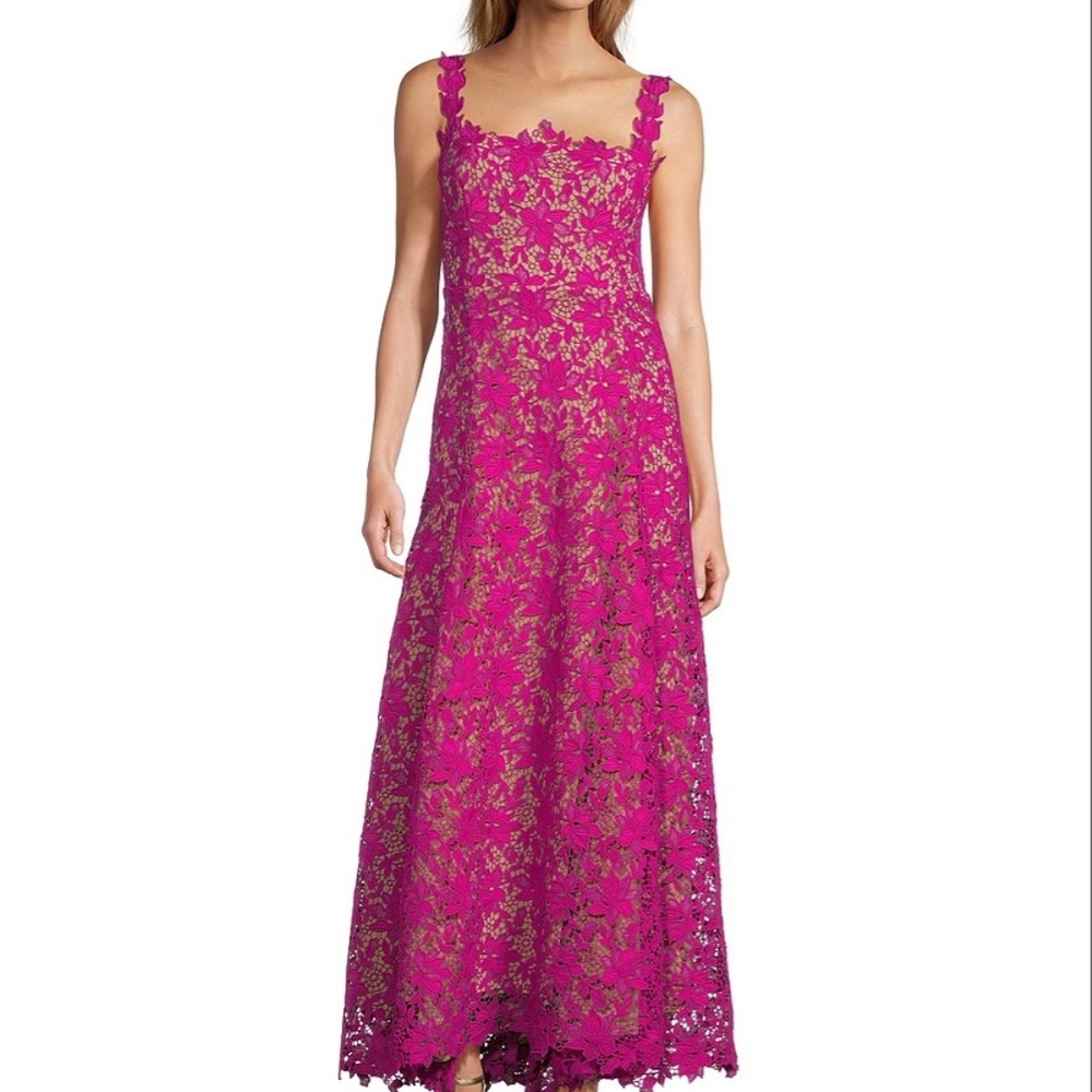 NWT Elegant Pink Lace Dress